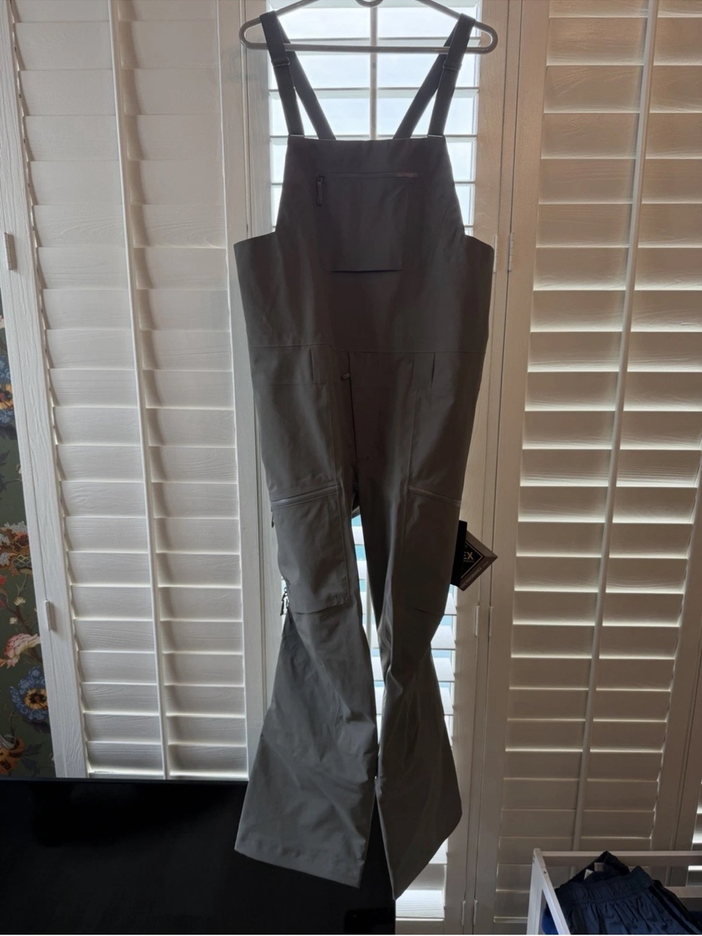 Arc'teryx Women's Grey Technical Bib Jumpsuit